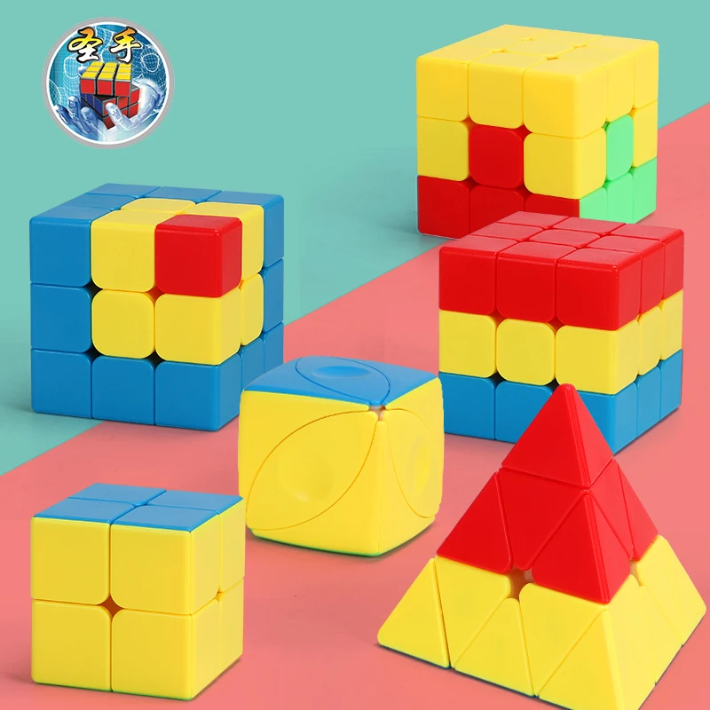 Sengso cubo mágico velocidade resolução quebra-cabeça desafio jogos intelectuais brinquedos educativos das crianças brinquedos de desenvolvimento inteligência