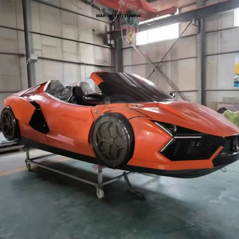 Water Sports Car Speed Boat Engine Passengers 5 Person Mini Jet Speed Boat High Speed Boat for Sale