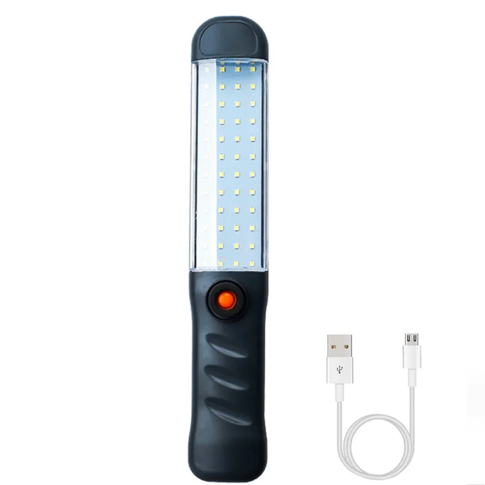 Nieuwe draagbare COB LED-zaklamp Magnetische lantaarn Hanglamp USB oplaadbare werklamp met ingebouwde batterij Campingzaklamp