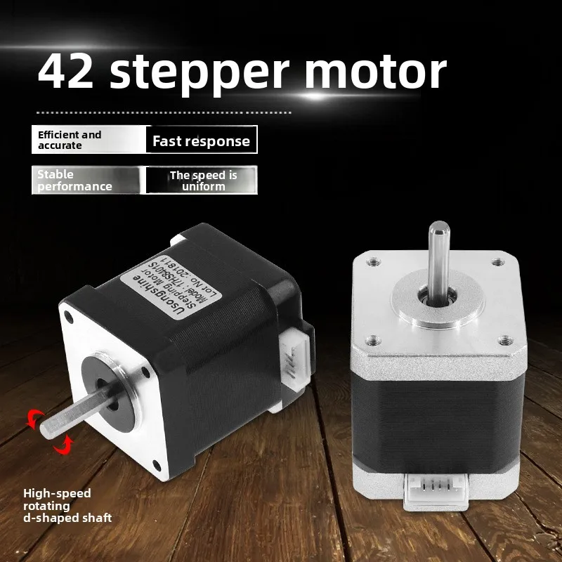 Factory Direct NEMA17 42 Stepping Motor 17HS8401 48mm 1.5A High Torque For 3D Printer CNC Router