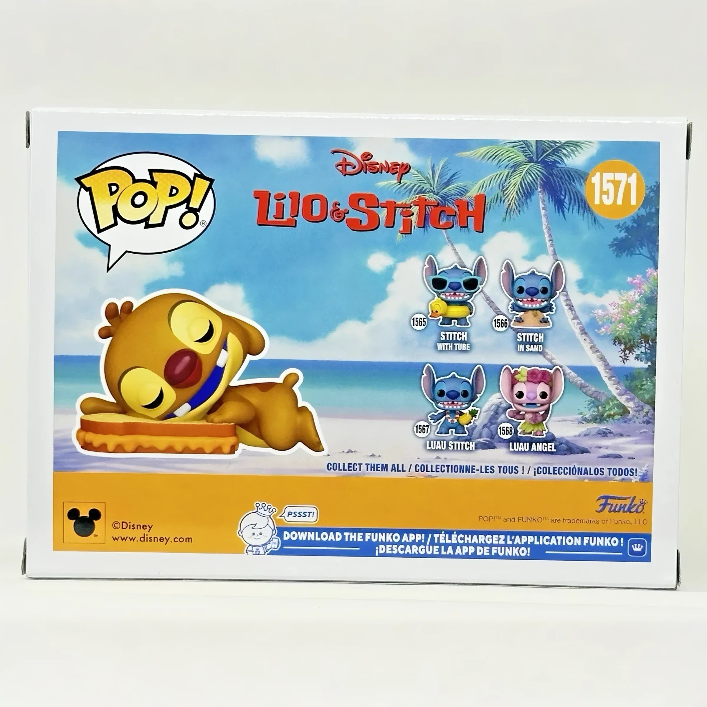 

Disney Lilo & Stitch Anime Ruben Sleeping 1573 Figure(9500pcs)Funko Pop Collectible Limited Edition Decoration Model Toy Gift