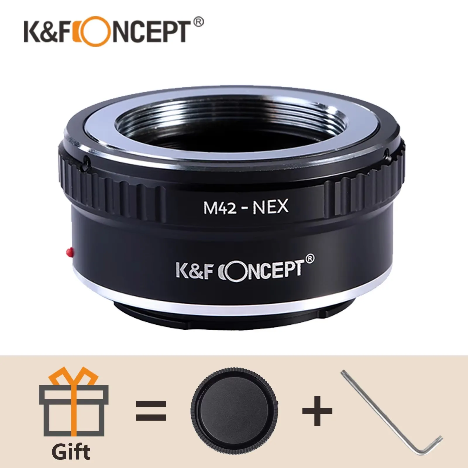 ＊K&amp;F Concept オールレンズ M42 NEX K&F Concept M42-NEX マウントアダプター Sony Eマウント対応