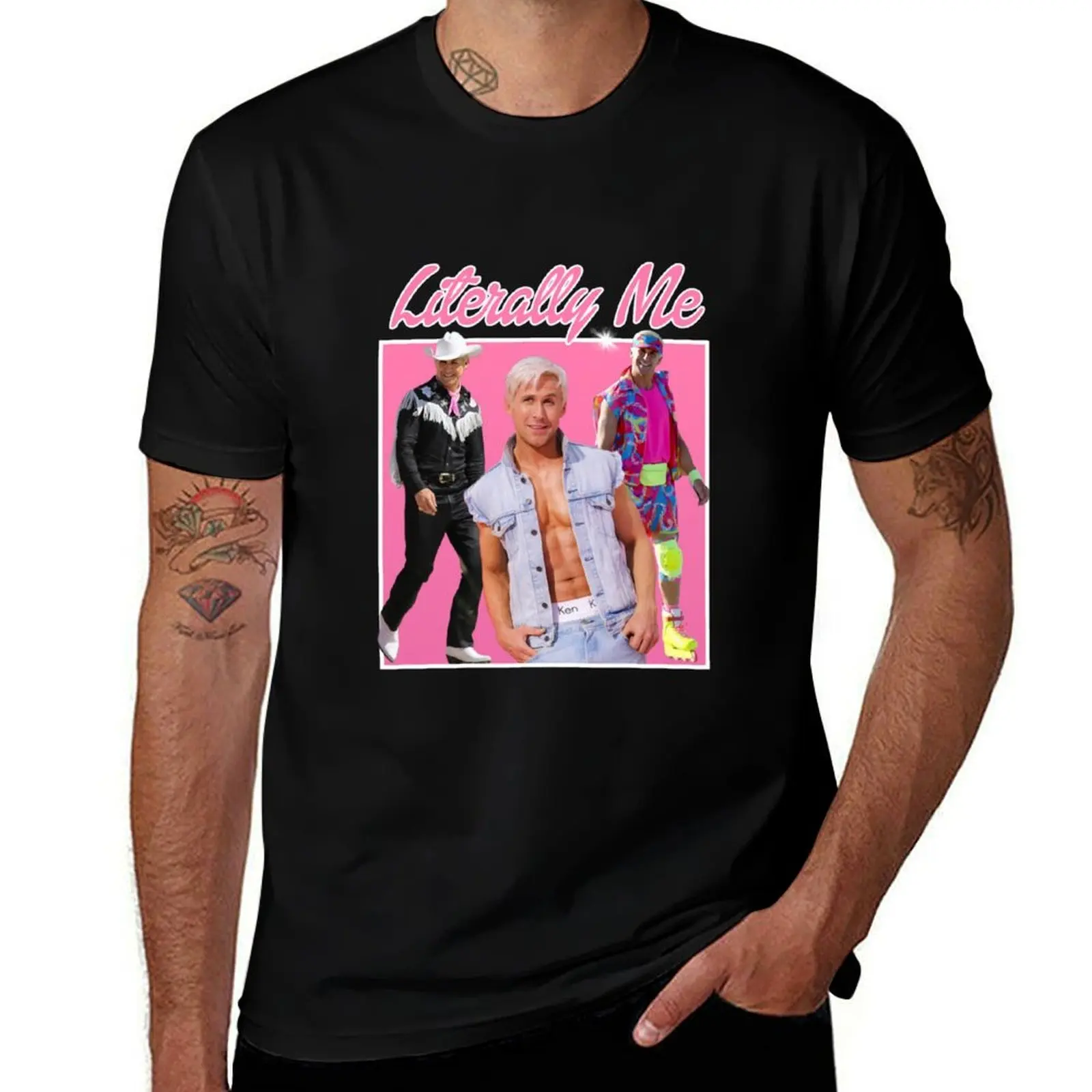 Literally Me (Ryan Gosling) T-Shirt Basic Plain Tee for Spring and Summer T-Shirt
