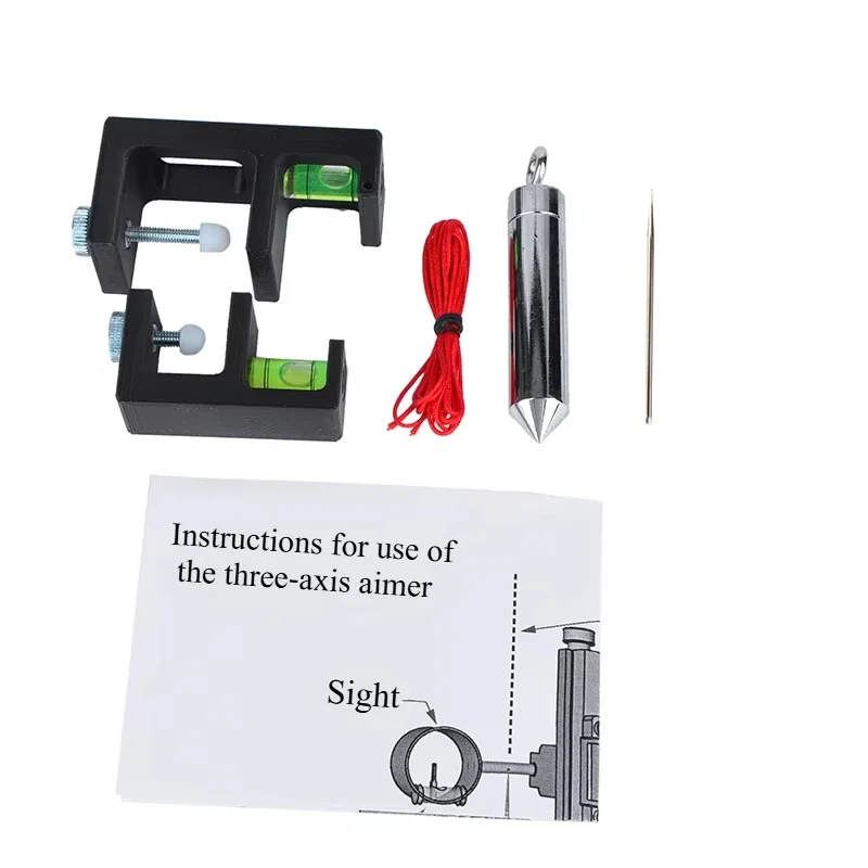 

1PC Recurve Bow Sight Level Adjust Three-axis Adjust The Sighting for Aiming Tool Archery Outdoor Shooting Accessories Level