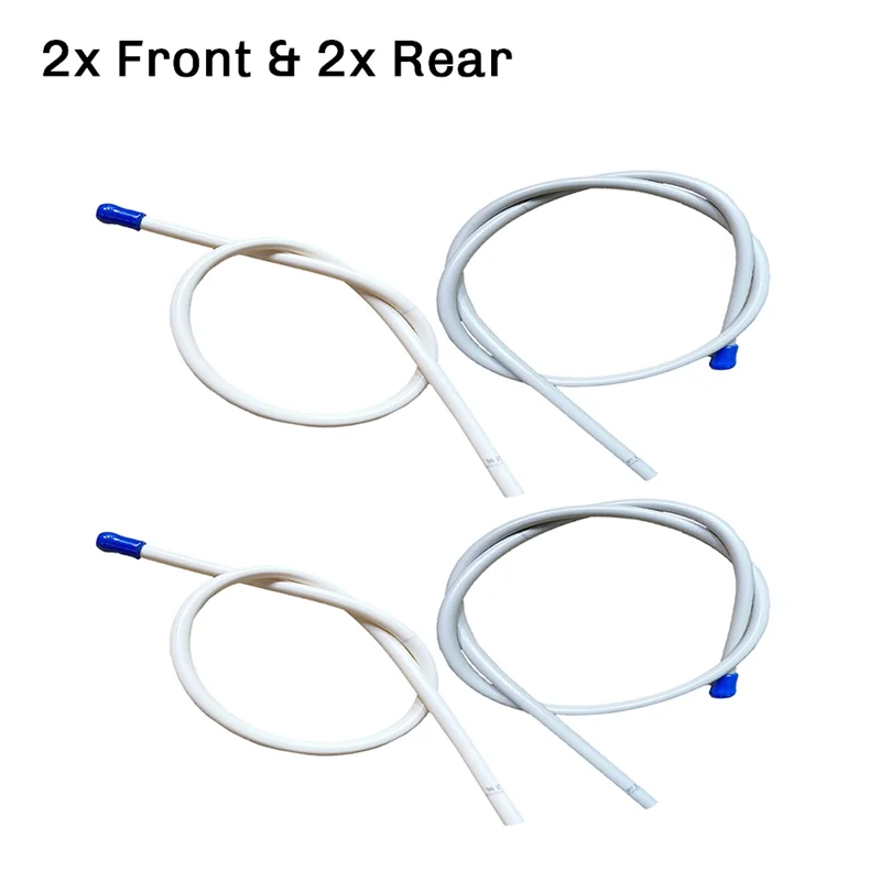 QB-4개 프론트 & 리어 선루프 물 배수 호스 파이프 VW 티구안 2010-2017 5N0877231 5N0877233A