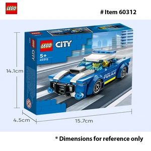 Lepin-60312 Stadtpolizeiauto, Kinderspielzeug 5 weitere Jahre, Minifigur, kleine Geschenkidee, Baugenossen 12 Hauptverkaufsporto Lego - №11