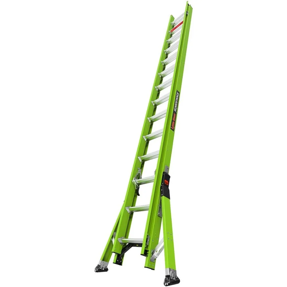 

Ladders, SumoStance, M28, 28 ft Extension Ladder, Fiberglass, Type IA, 300 lbs weight rating, (18828)