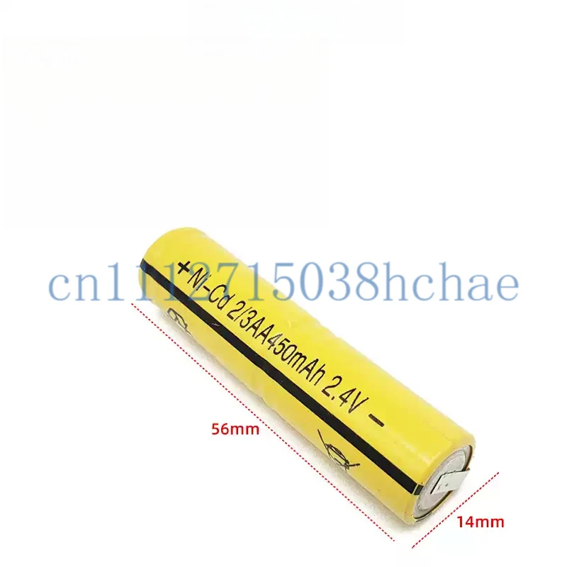 Shaver and hair clipper battery suitable for Feikai HS9216308 2/3AA 450mAh 2.4V battery pack