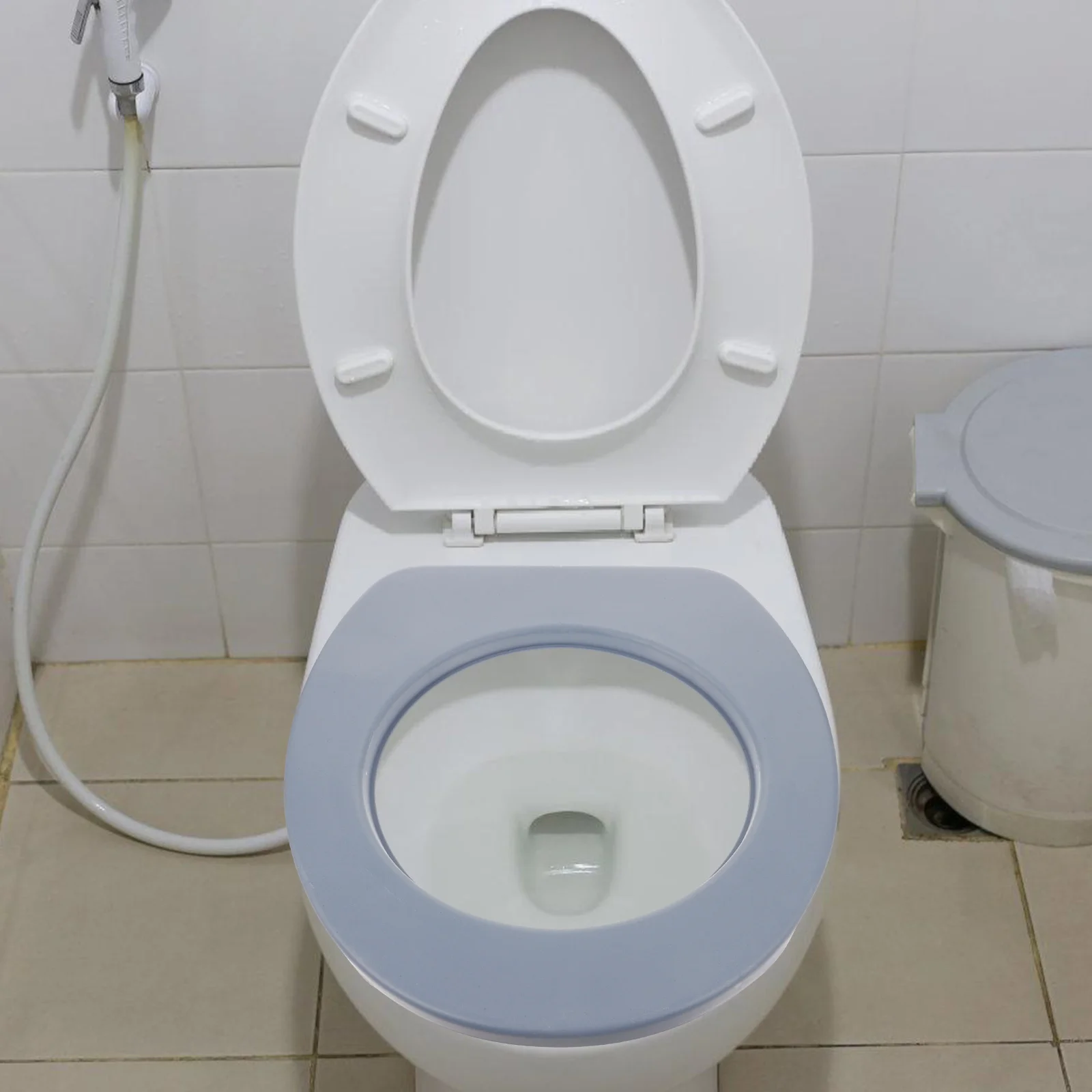 

Toilet Seat Cushion for Elderly Soft Potty Lid Pad Washable Covers Mat Pads Padded