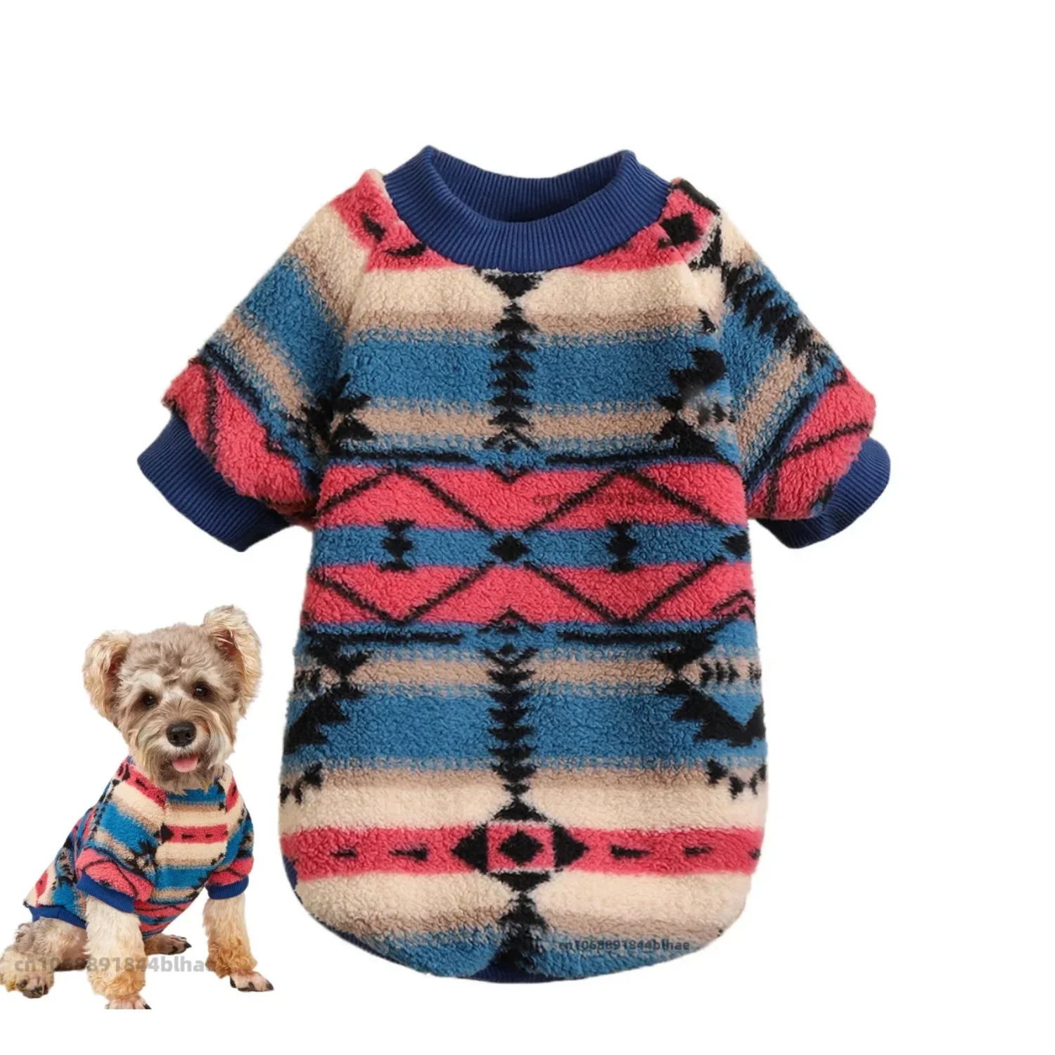 Warm Dog Clothes  Small Dog Coats Jacket Winter Clothes  Dogs Cats Clothing Chihuahua Cartoon Pet Sweater Costume Apparels Puppy