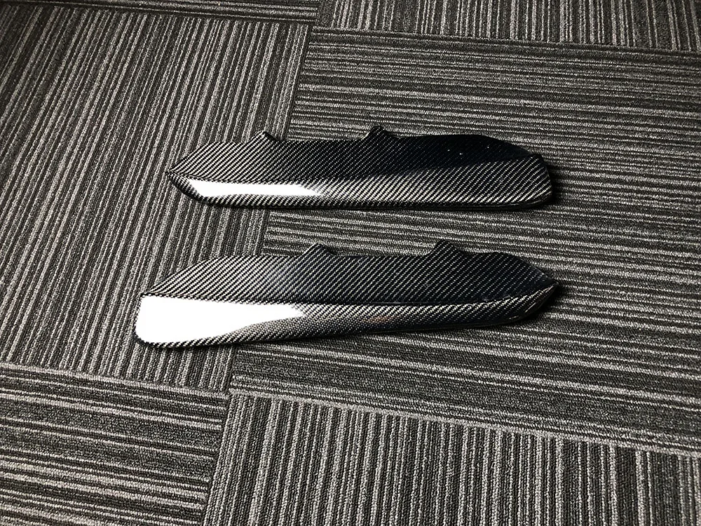 

2 шт. задних сплиттеров-диффузоров для бампера BMW 4 серии F32 F33 F36 M Sport 2014-2019, спортивный стиль, карбон