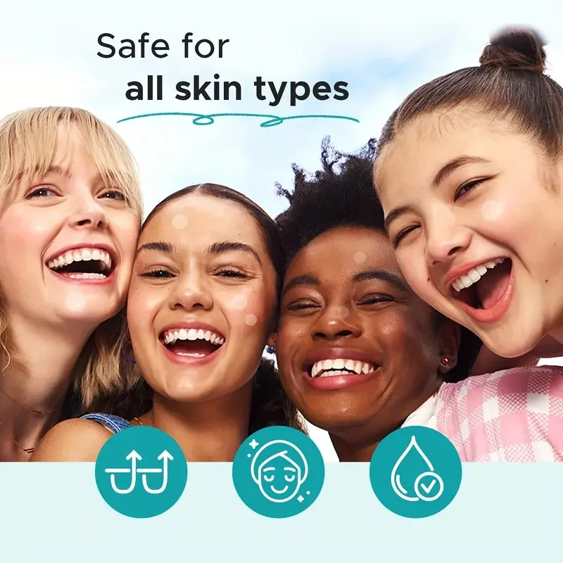 288/360 unidades, adesivos para acne - dois pedaços de água colóide para cobertura de acne para dia e noite, com ácido hialurônico e chá tre