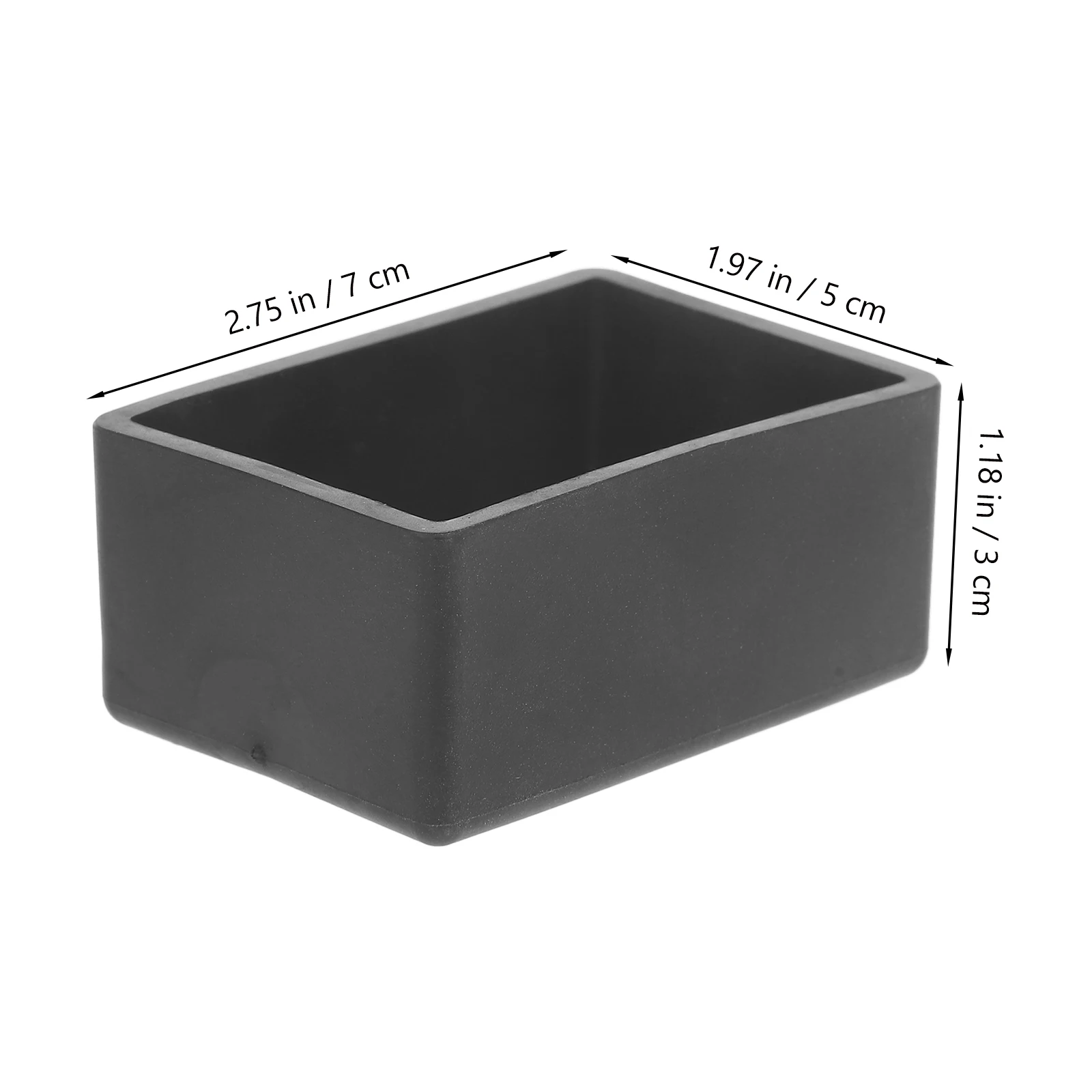 

8pcs Black niture Feet Protectors 40x60mm Caps Chair Table Leg Covers Anti S Floor Mat Home Office School