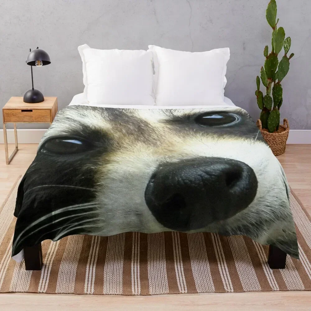 

Sweet Face Throw Blanket warm for winter Plush Blankets