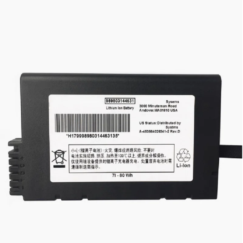 

Vital Signs Monitor battery For Philips VS2/VM4/VM6/VM8/VM3,VS3,V24E 989803144631,Li202S-60A,R202i,ME202,ME202A,ME202H,ME202B