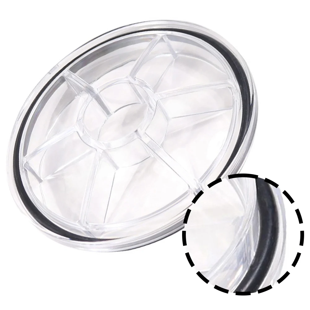 Clear Replacement 357151 Pool Pump Lid With O-Ring For Pentair VS 3050 VF Pump Strainer Cover