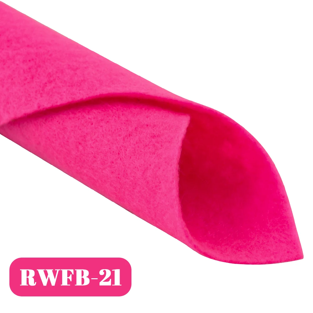 Superweicher Filzstoff 1,4mm Dick 30*30cm/20cm*90cm Vliesstoff für DIY Näharbeiten, Puppenzubehör Material Patchwork – Detail 26
