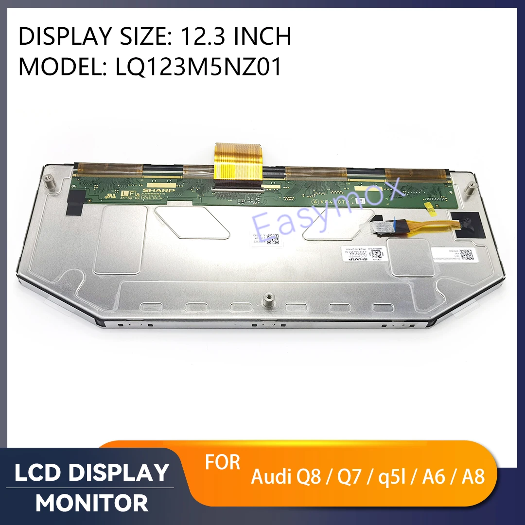 

12.3 Inch Car Video Players Touch Screen Car Rear Camera LCD Display Panel LQ123M5NZ01 Universal Automotive Multimedia