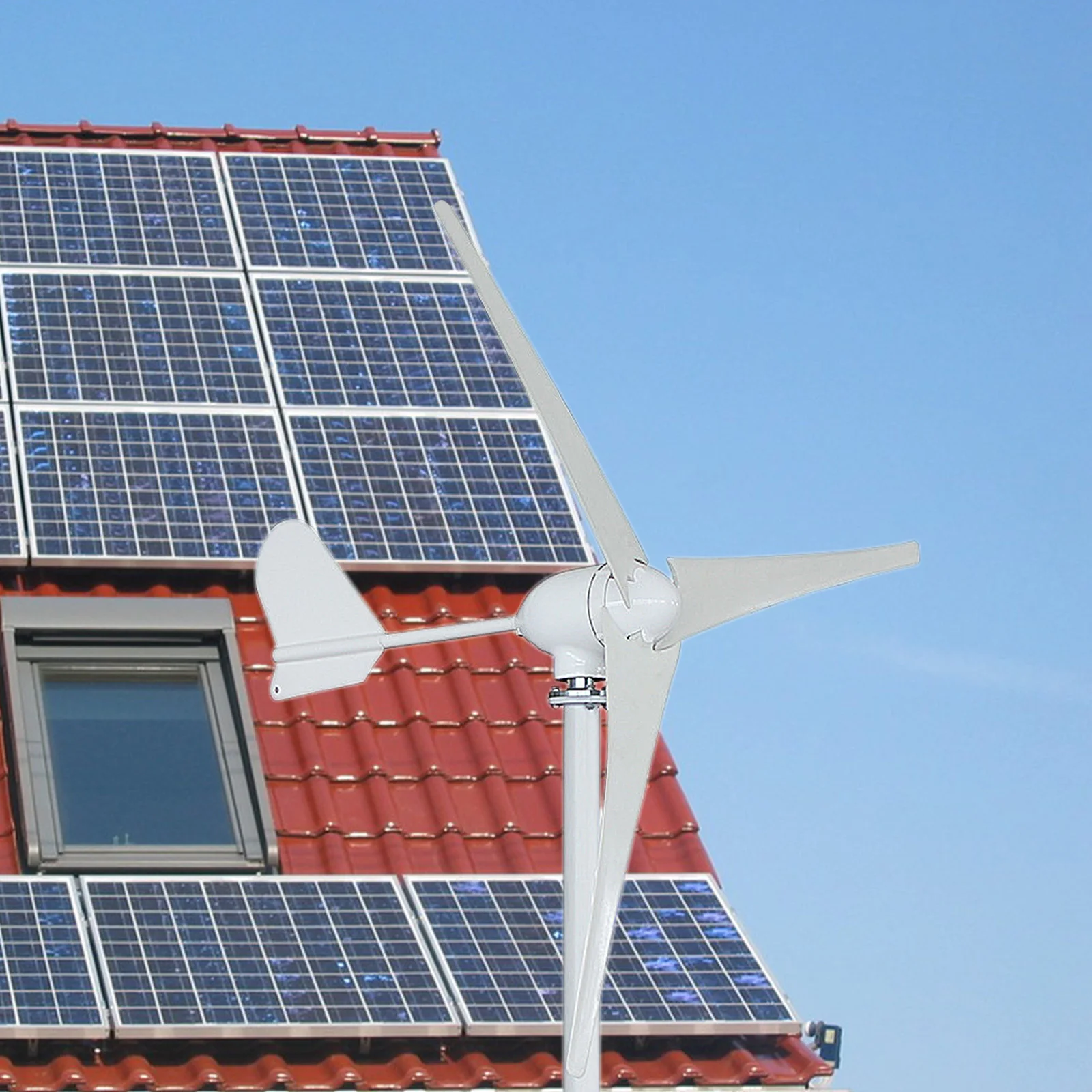 

1Set High Efficiency Iron Wind Turbine Blade Replacement Part Horizontal Windmill Generator Accessories Repair Tool