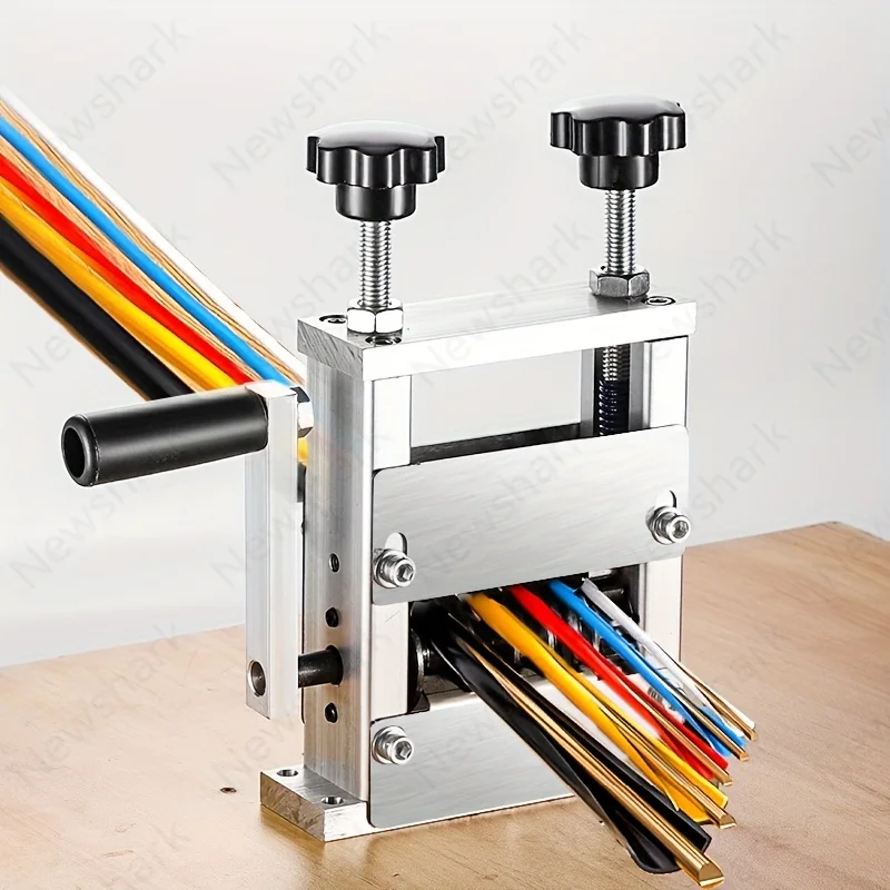 

Ручная машина для зачистки проводов, портативная машина для зачистки проводов с рукояткой, инструмент для зачистки проводов из алюминия для переработки меди