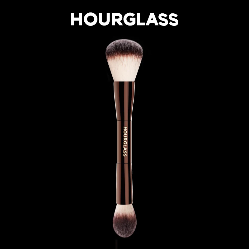 Hourglass Makeup Brush- No.17 Lighting Edit Brush Soft Fiber Hair Double Head Highlight Fashion Design Single Face Brush