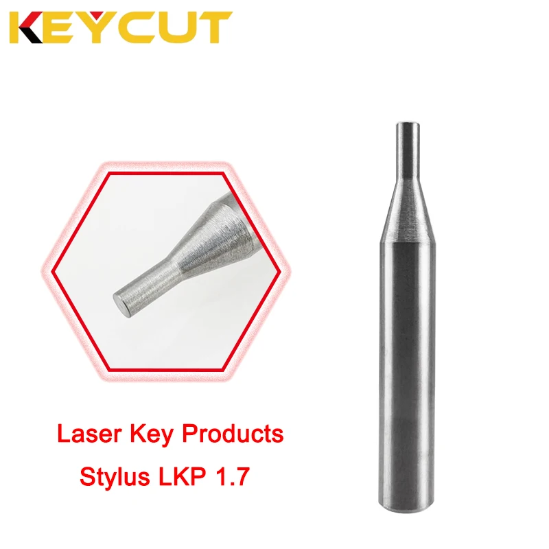 Laser Key Products Stylus LKP 1.7 Calibration Gauge Pin Compatible with 3D Pro and 3D Xtreme LKP Key Machines