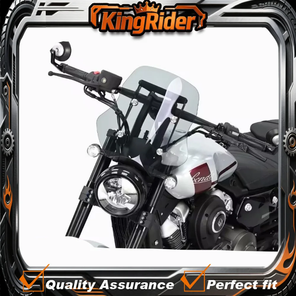 For BENDA ROCK 250 windshield armrest front windshield modified heightened windshield tempered glue for benda rock250 Rock