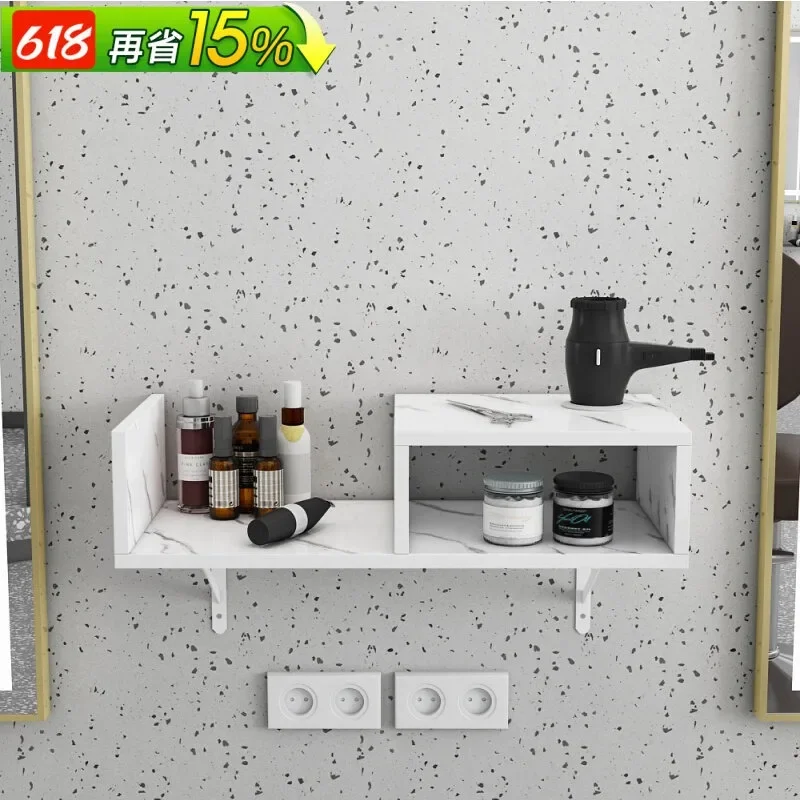 理髪店の壁掛けツールテーブル、壁掛けキャビネット、ヘアサロン専用収納キャビネット、ヘアカット、パーマ用。