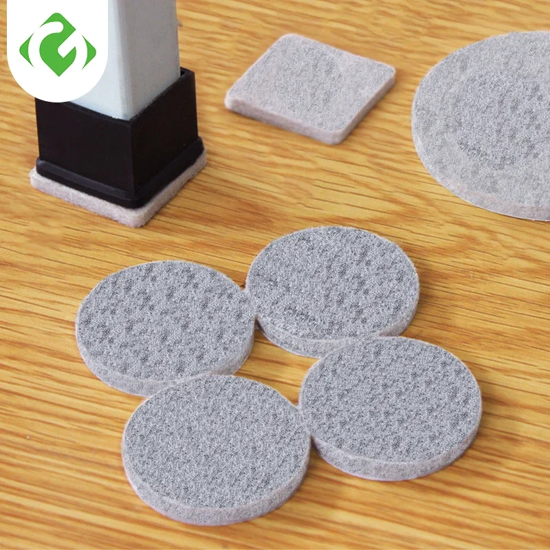 

GUANYAO Non-woven Furniture Legs Self Adhesive Feet Rug Felt Pads Non-slip Wear-resistant Cushion Sofa Cabinet Damper for Chair