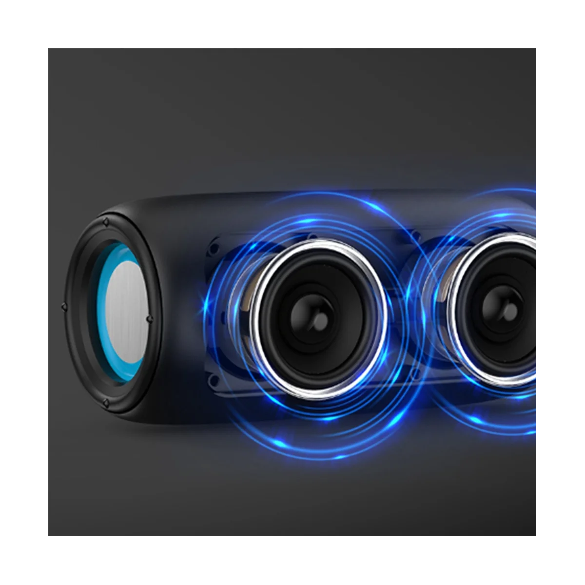 F26 tws drahtlose bluetooth 3. 0 10w tragbare lautsprecher hoch leistungs lautsprecher rgb buntes licht subwoofer 5,3 stereo surround