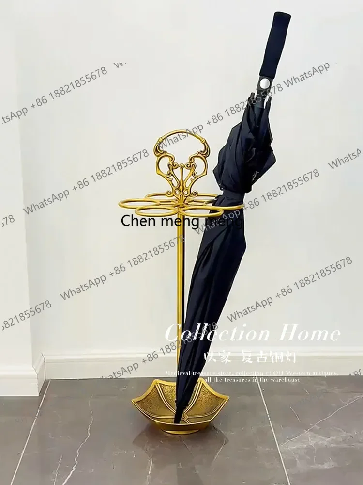

Umbrella Storage Rack Light Luxury French European Italian Retro Creative Umbrella Rack
