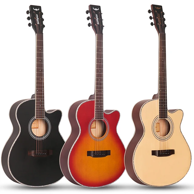 

Bullfighter D-4012 Wholesale Colorful Musical Instruments manufacture Beginner Acoustic Guitar for sale