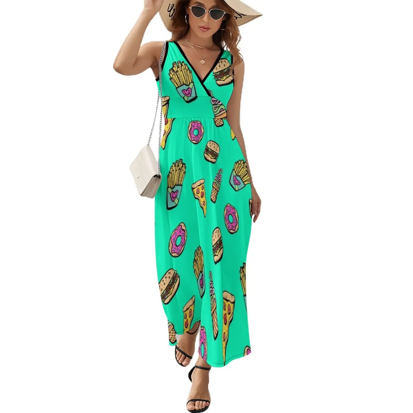 

Foodie for Yo Bootie Sleeveless Dress sexy short dresses daring clothing women summer 2024 beach dress