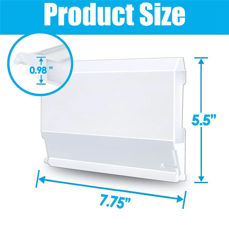 A23E-SPX1082K Plastic Pool Skimmer Flapper Replacement Kit, For Hayward SP1082, SP1083, SP1084, SP1085, SP1086 Models White