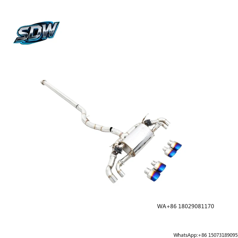 Valvetronic Muffler Exhaust System for Alphard 30 Camry Corolla Hilux RAV4 GR86 Adjustable Sound Stainless 304