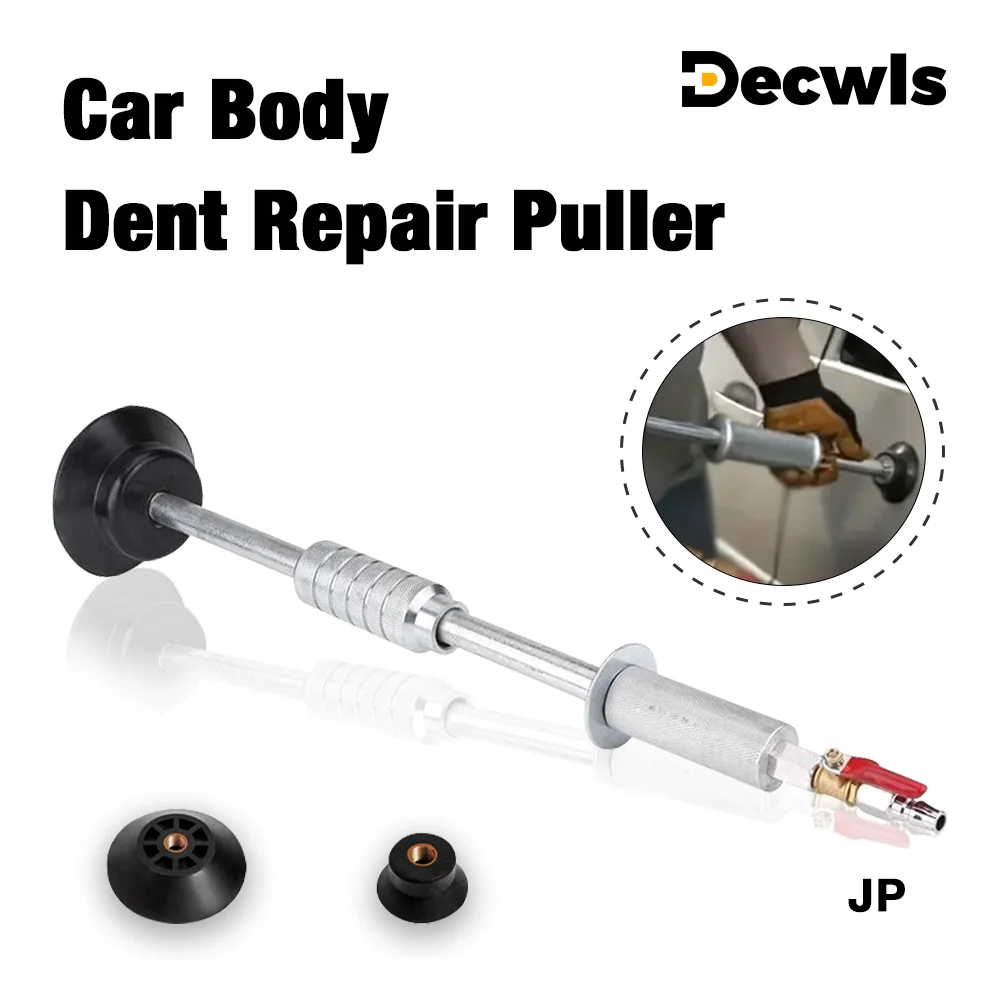 Car Body Repair Tool 120mm Suction Cup Sliding Hammer JP Interface Manual Pneumatic Dent Puller Auto Dent Removal Pulling Tool