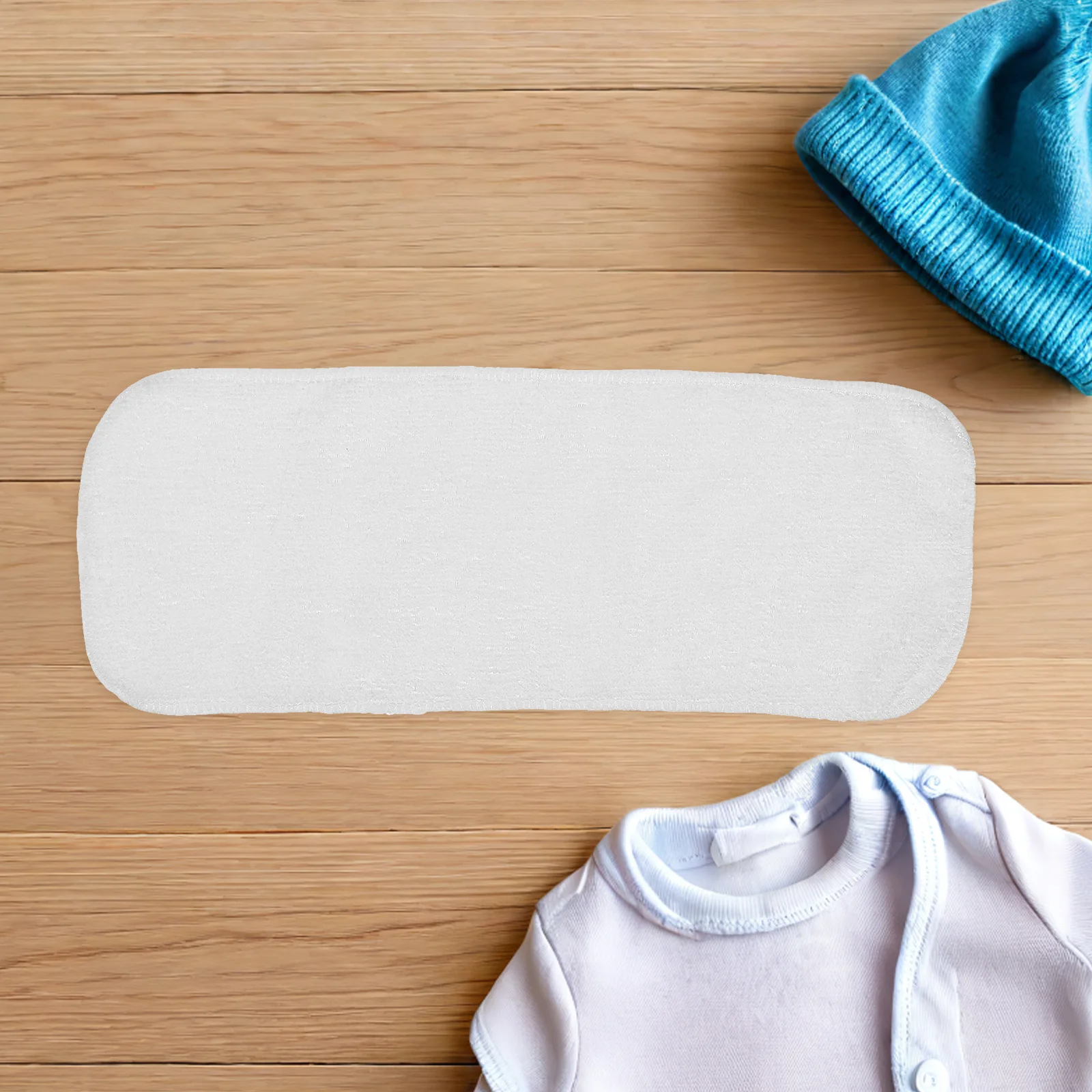 8 Buah Popok Kain Bayi Liner Popok Kain Bayi Baru Lahir Lembut Penyerap Bernapas Dapat Dicuci dan Digunakan Kembali