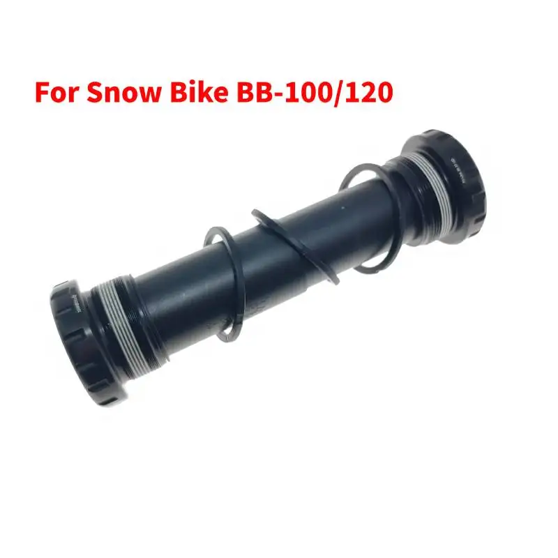 

snow bicycle BB fat bike Original axle snow bike threaded external bearing Bottom bracket BB 100/120mm Fat Bicycle Crankset