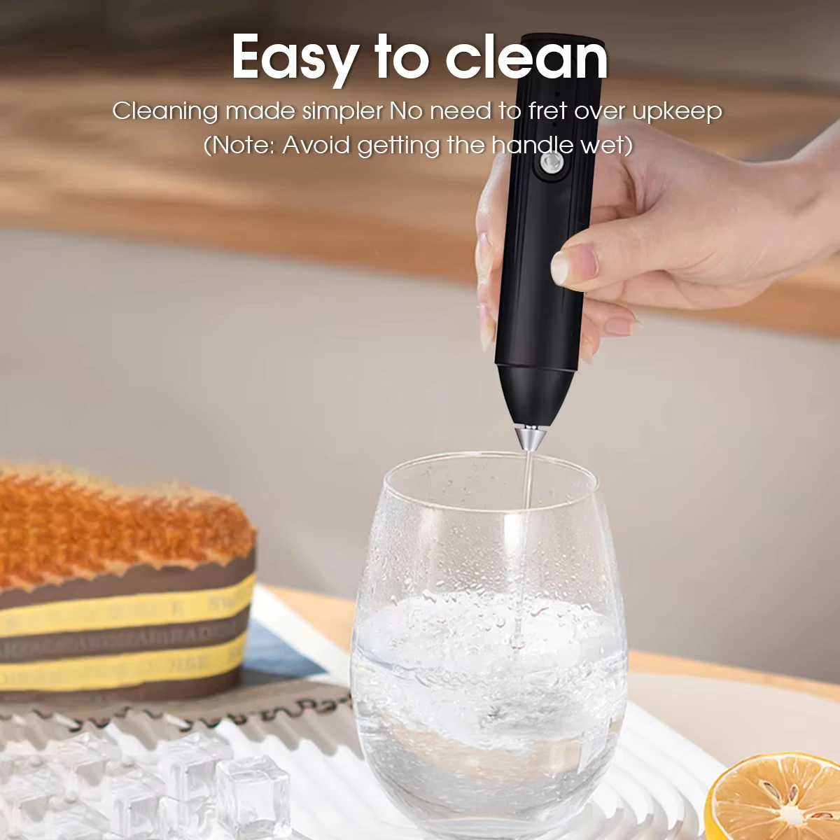 Batedor de leite elétrico port - Electric Milk Frother Handheld avaliação e preço