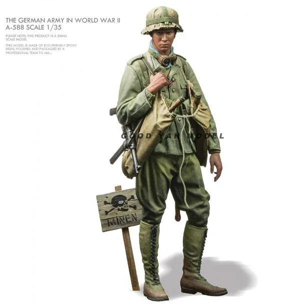 Kit modello in resina 1/35 Figura fai da te autoassemblata A-588