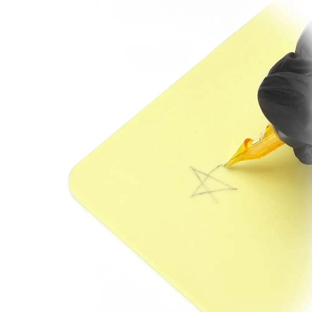 

Силиконовая кожа для татуировок формата А4, мягкая тренировочная подложка для тату-мастеров и обучения