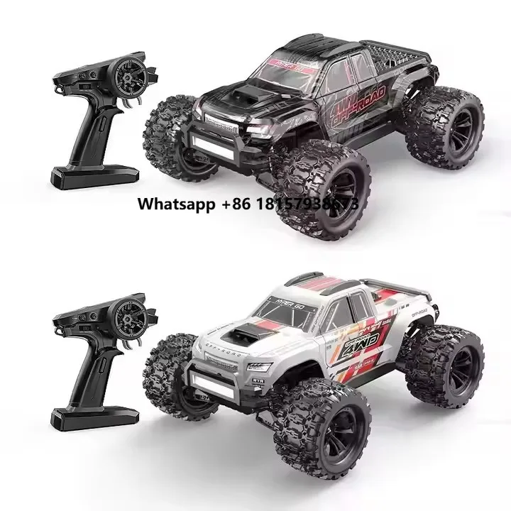 

MJX Hyper Go 10208 V2 1/10 Brushless Motor Big Foot High Speed 4WD RC Off-road Car Metal Shock Absorber