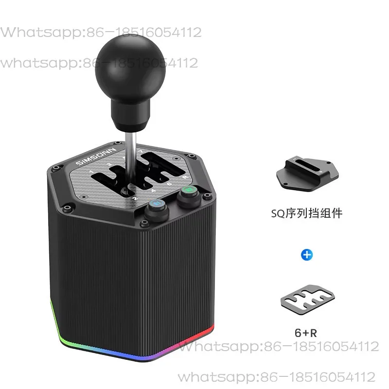 Racing Game Simulator Shifter Sequential Gearbox USB Handbrake For PC PS4 Xbox Steering Wheel