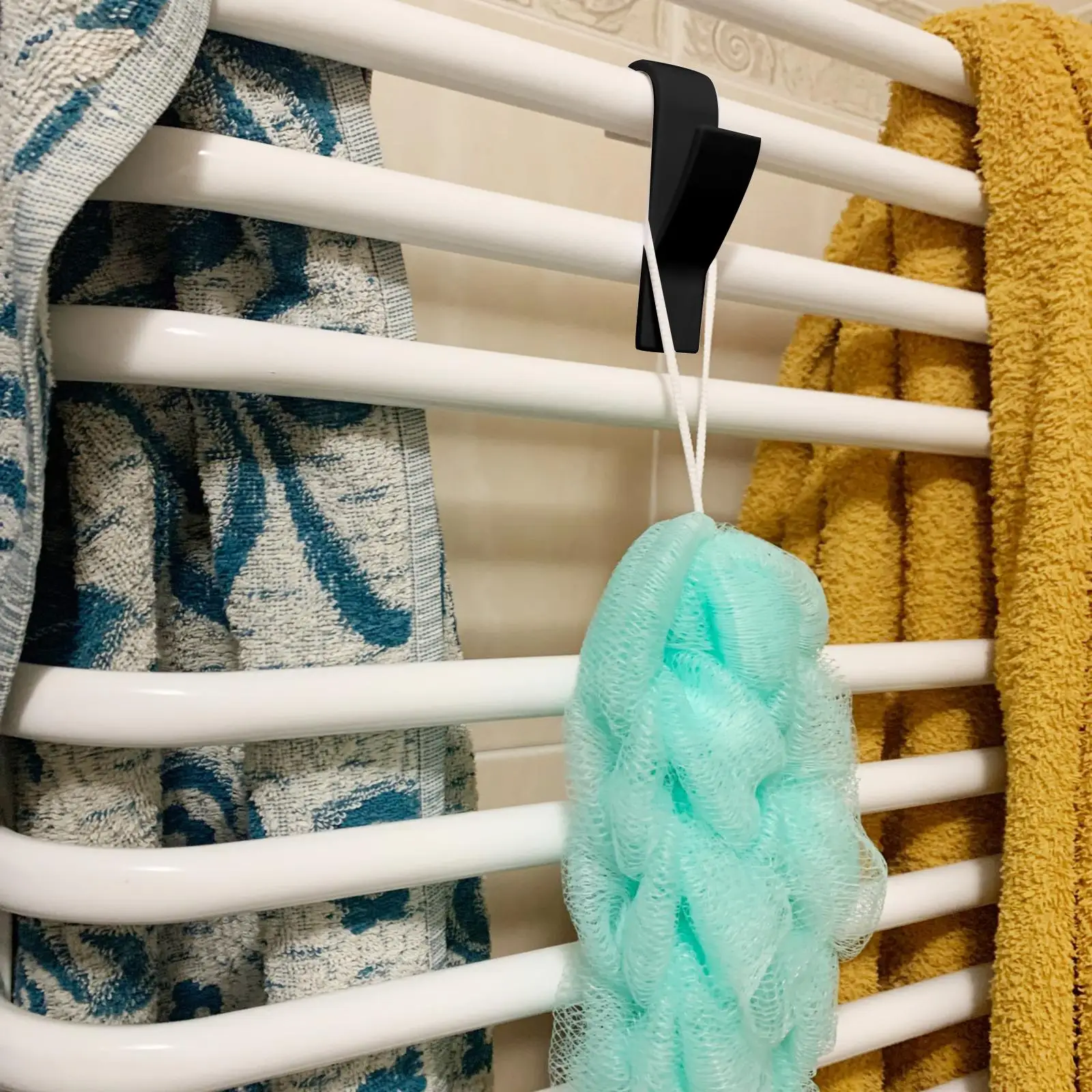 10Pcs Hanger for Heated Towel Hanging Clothes Robe Hanging Sturdy Multipurpose