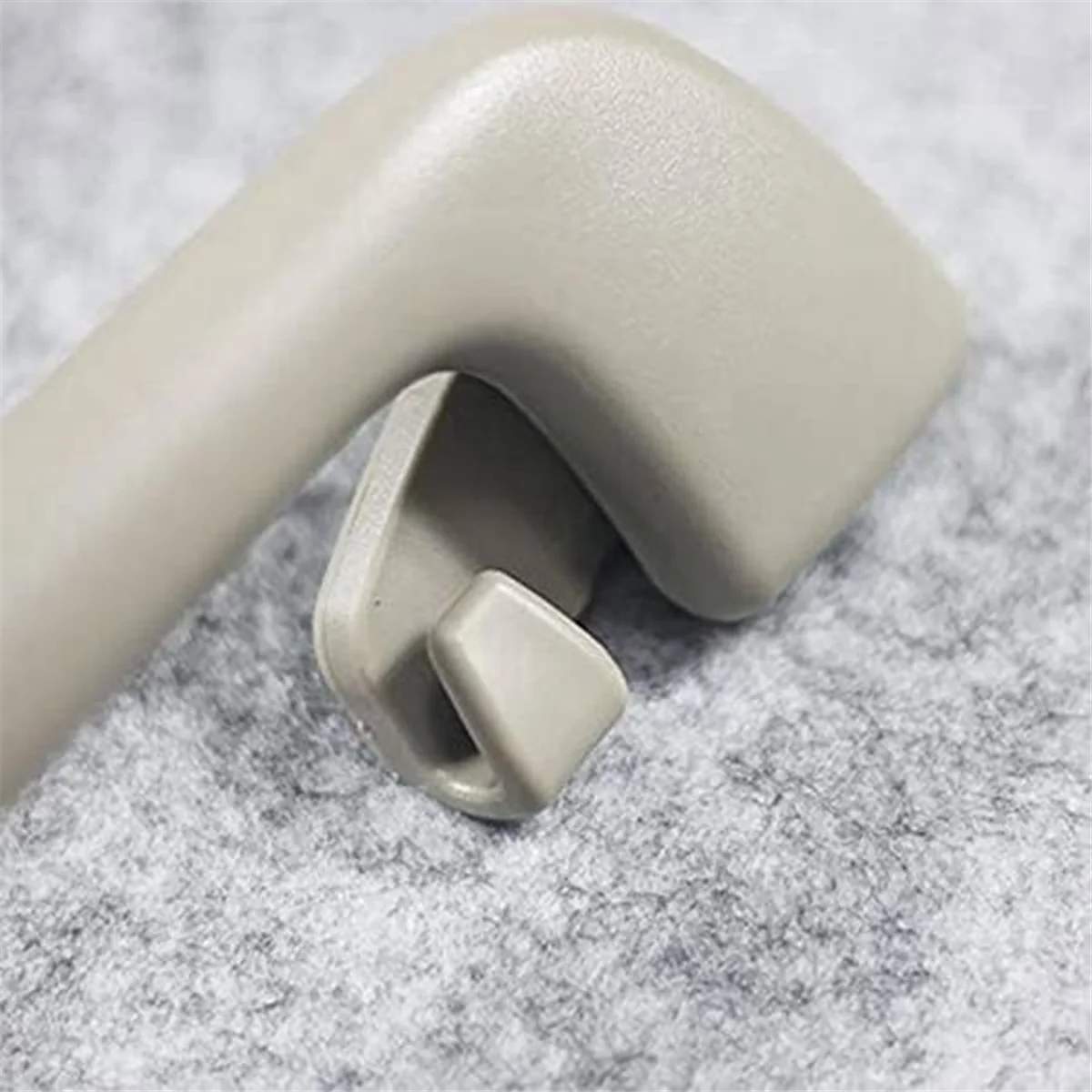 Car Inner Roof Armrest Ceiling Pull Handle Door Handle with Hook 74610-52020 for Light Gray