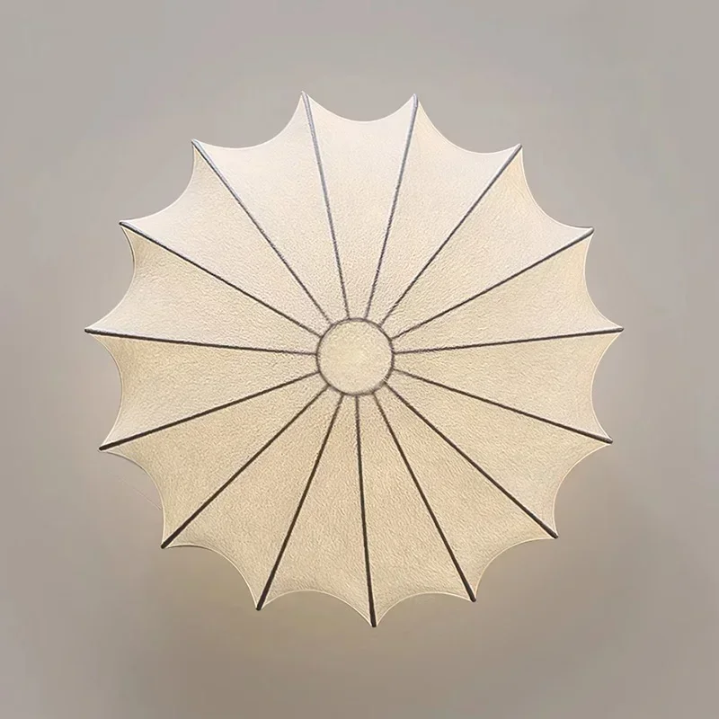 

Nordic Silk E27 Led Ceiling Light Modern Minimalism White Cloud Chandelier Lighting Art Decor Lamparas Led Indoor Lighting