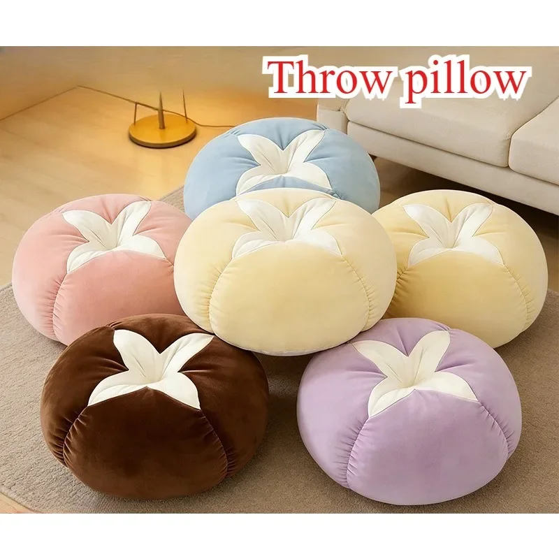 Soft shiitake mushroom throw pillow creative throw pillow tomato throw pillow futon seat cushion sofa cushion