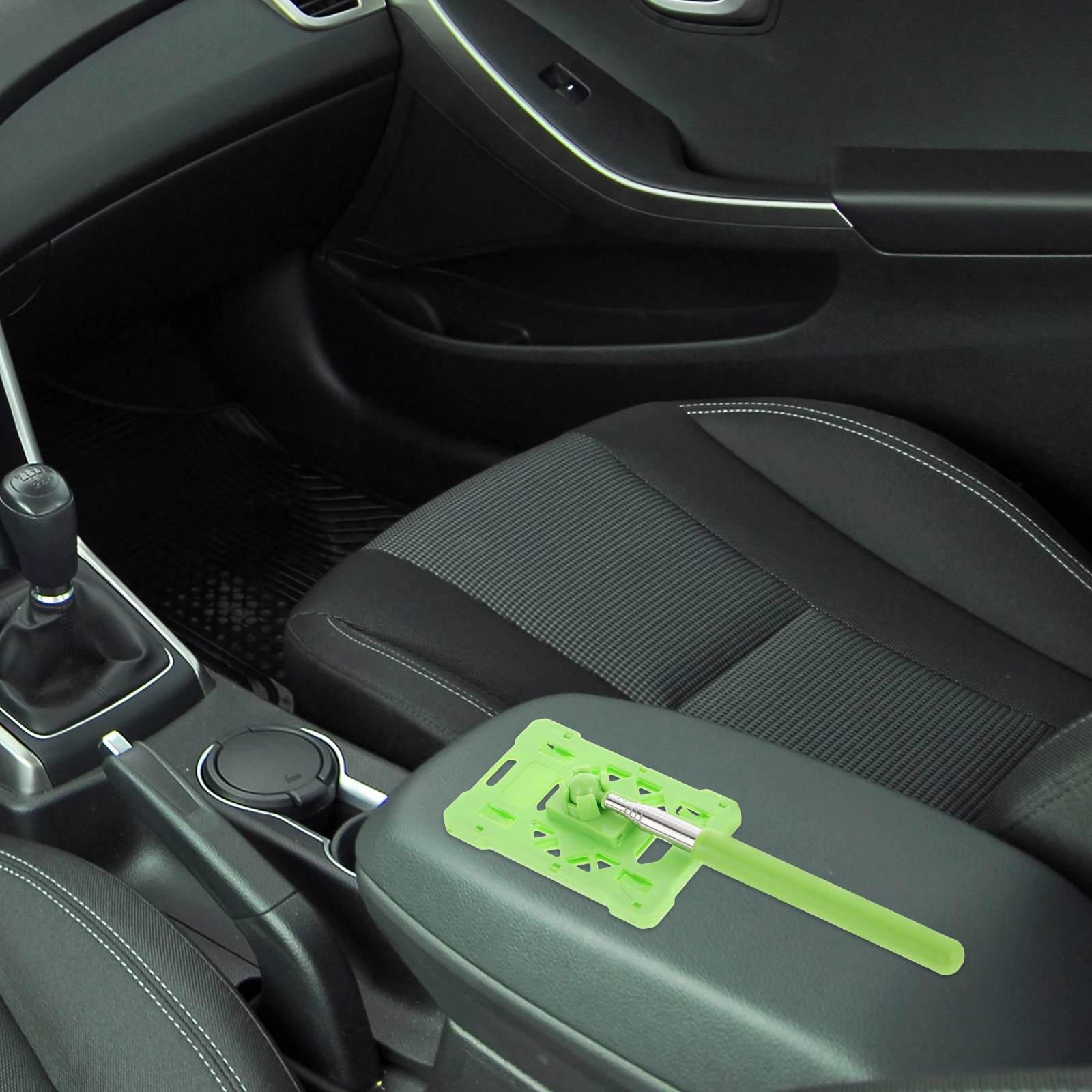 

Telescopic Card Parking Toll Id Badge Telescoping Rod Protector Plastic Extender Vehicle Holder Door Limiter