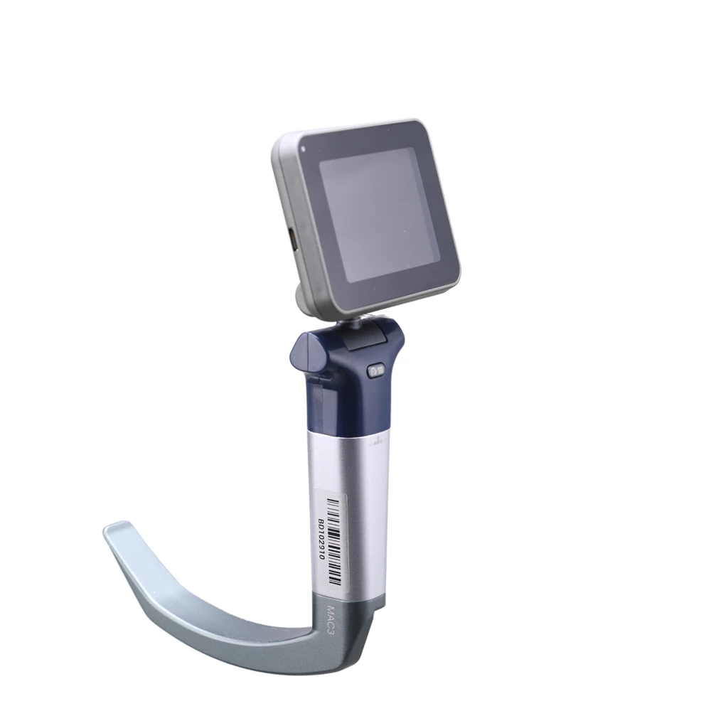 Besdata Reusable Laryngeal Electronic Video Laryngoscope Por Veterinary Instrument With Blade