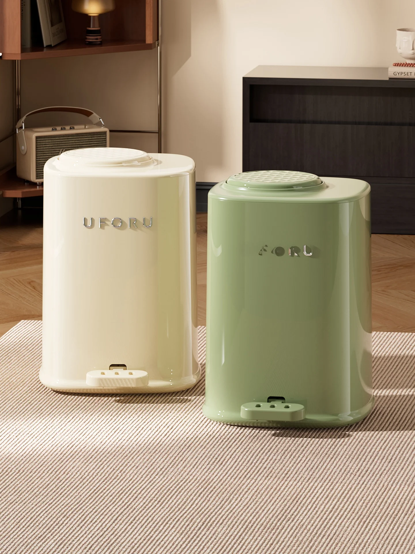 

Ножная педаль в стиле ретро Tra Can, большая емкость Cred с крышкой, медленное удаление, двухслойные инструменты для бытовой уборки гостиной